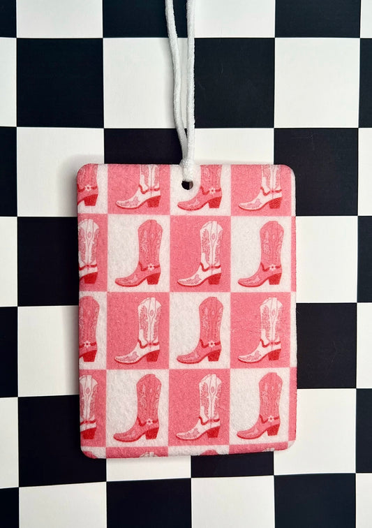 Pink Boots Freshie