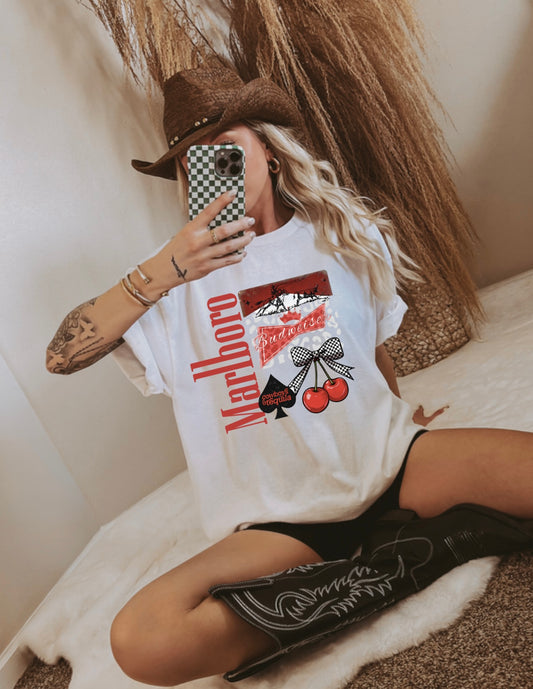 Edgy Collage Graphic Tee