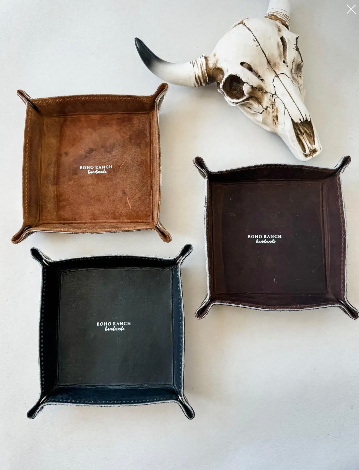 Cowhide Tray
