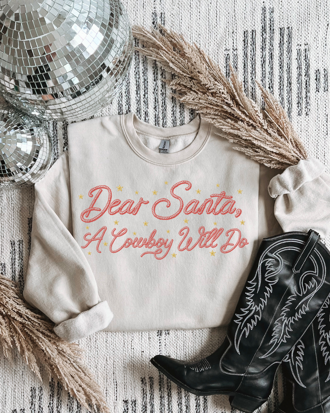 A Cowboy Will Do Crewneck
