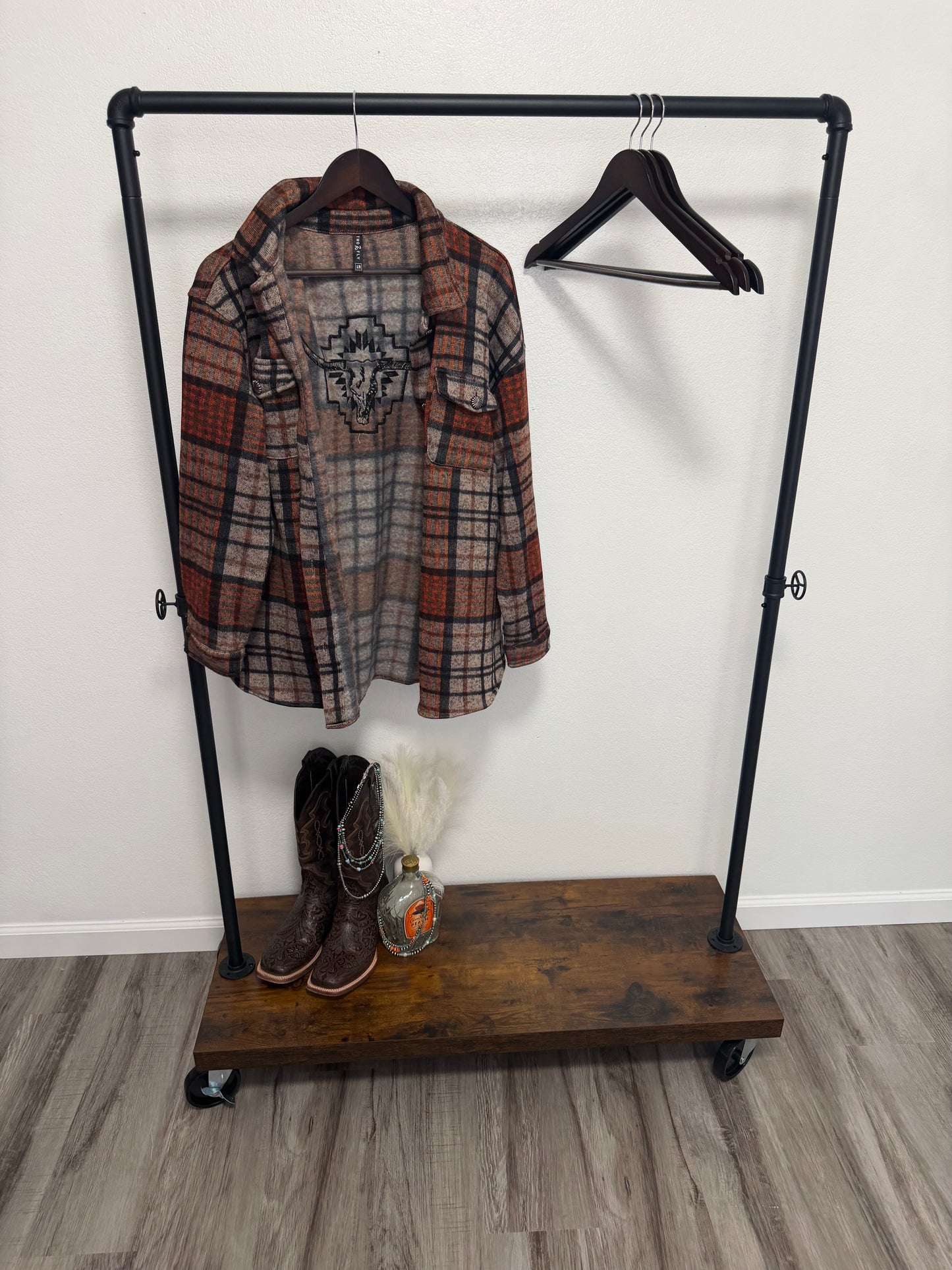 S/M Flannel Sweater