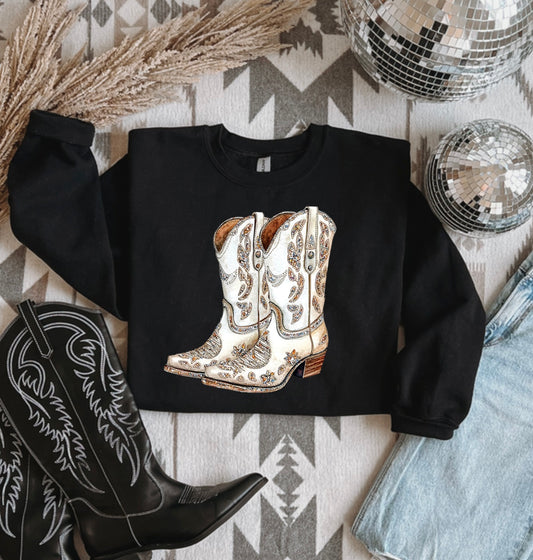Rhinestone Rodeo Crewneck