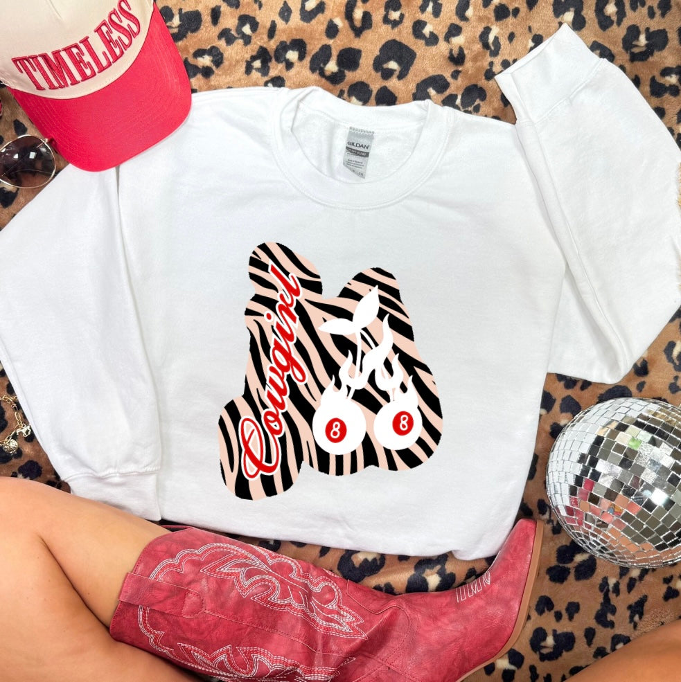 Funky Cowgirl Crewneck