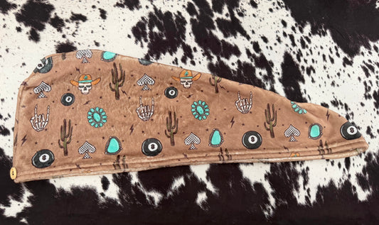 Outlaw Microfiber Hair Towel