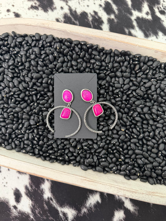 Pink Corral Earrings