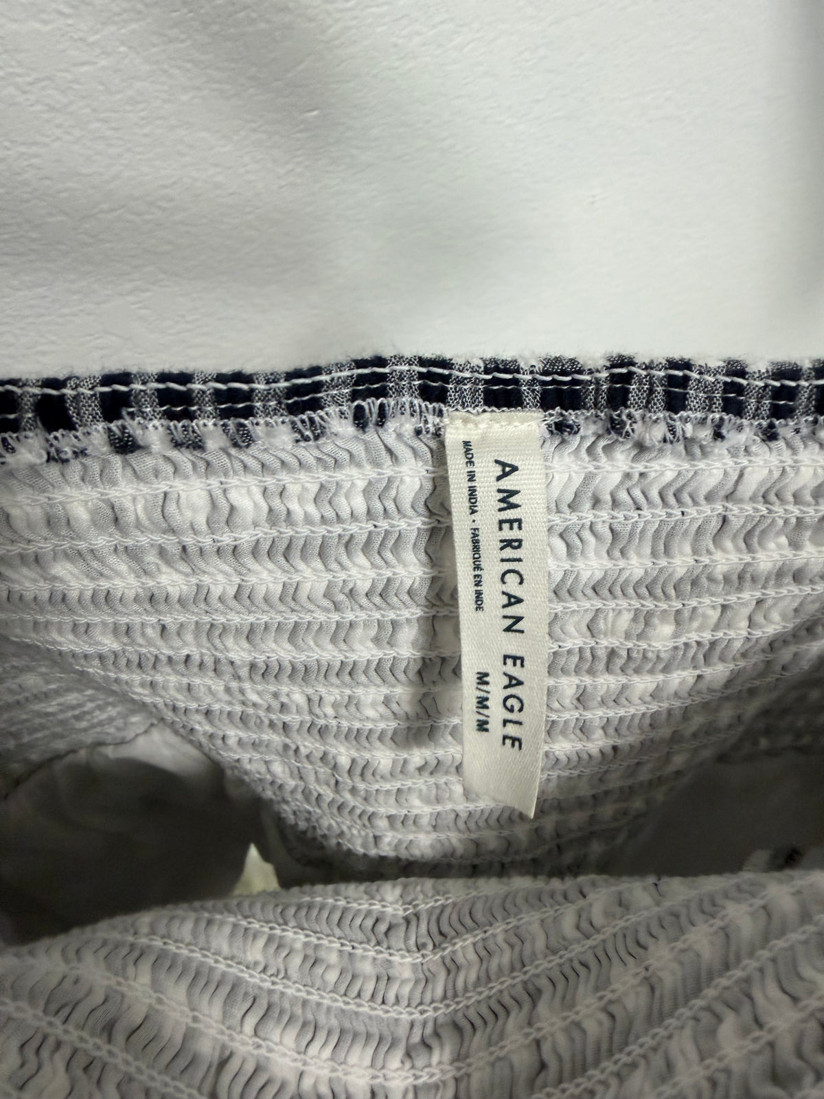 M Gingham Top