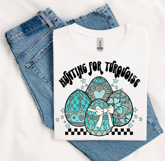 Hunting For Turquoise Graphic