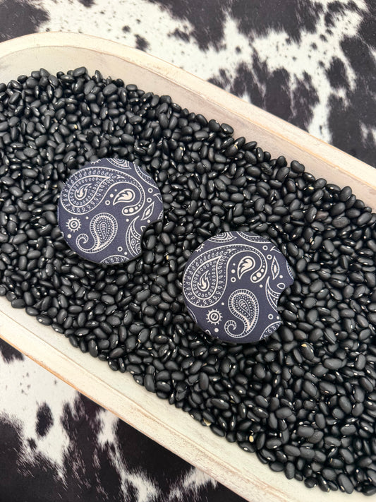 Paisley Car Coasters