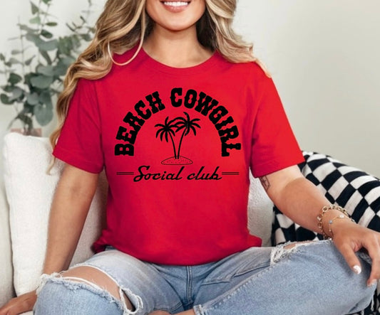 Beach Cowgirl Tee