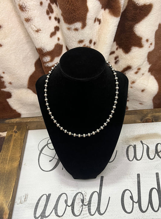 Graduated Sterling Silver Pearls