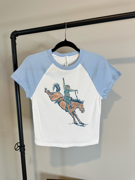 Bucking Horse Baby Tee