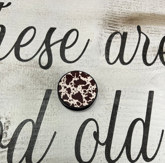 Cow Print Pop Socket