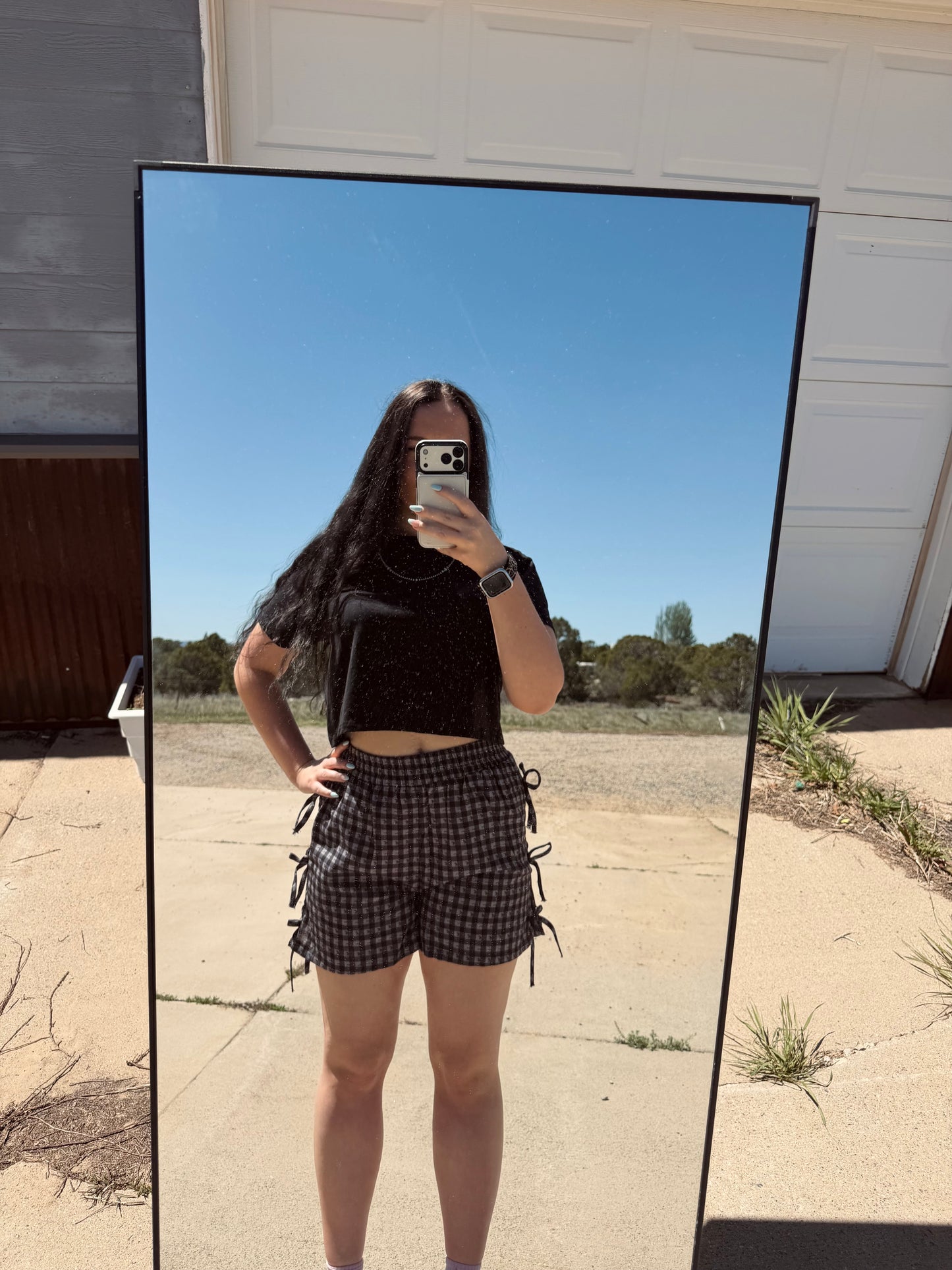Gingham Gallup Shorts
