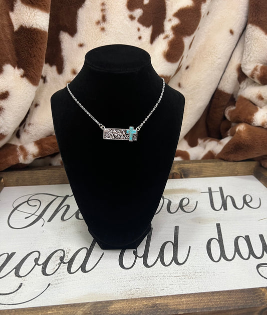 Cross Bar Necklace