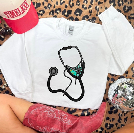 Punchy Health Care Crewneck