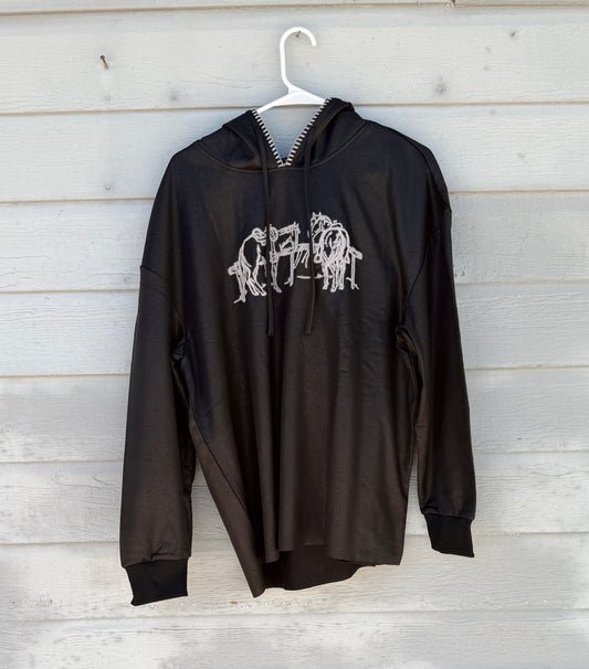 Retro Quarter Zip