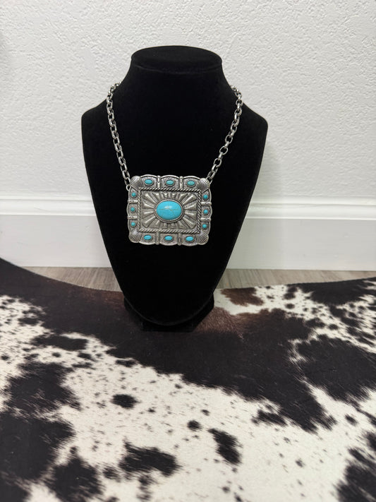 Buckle Necklace (short)