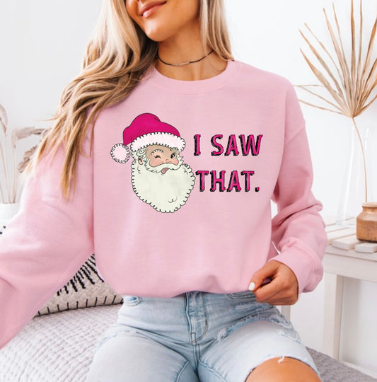 Santa Saw Crewneck