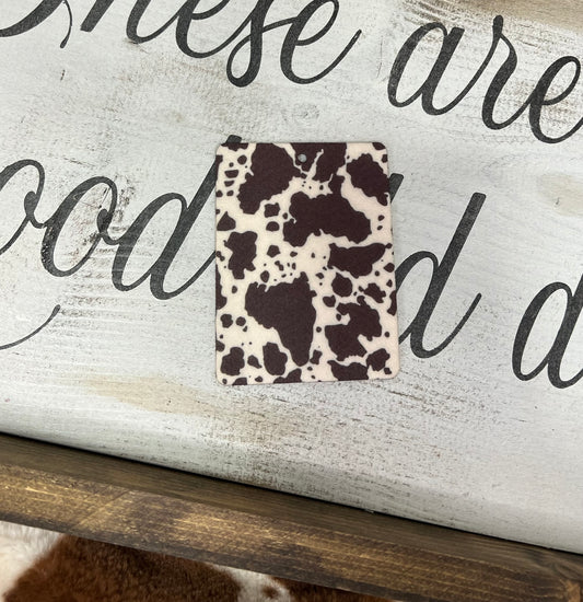 Cow Print Freshie