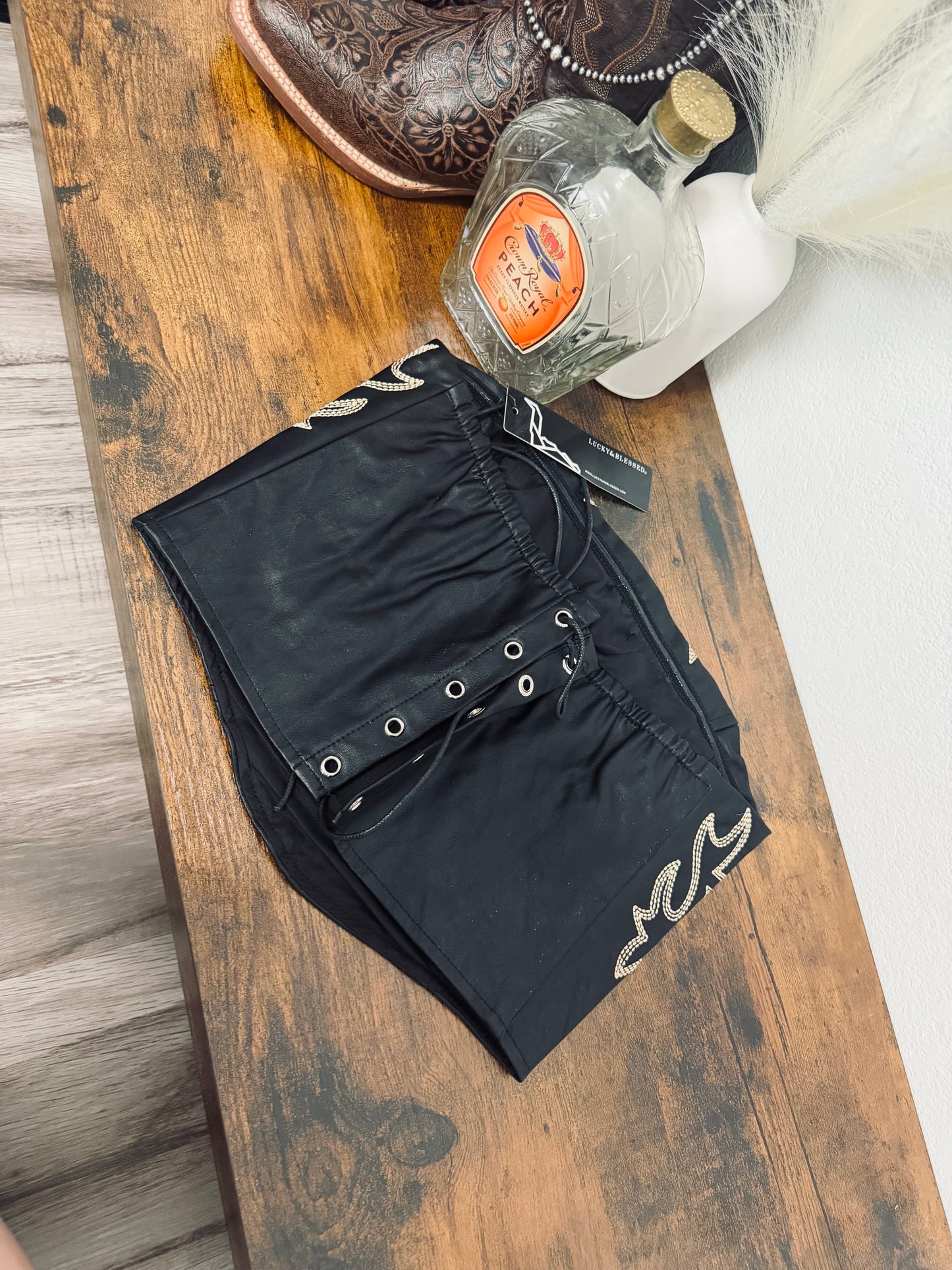 Boot Stitch Corset Top