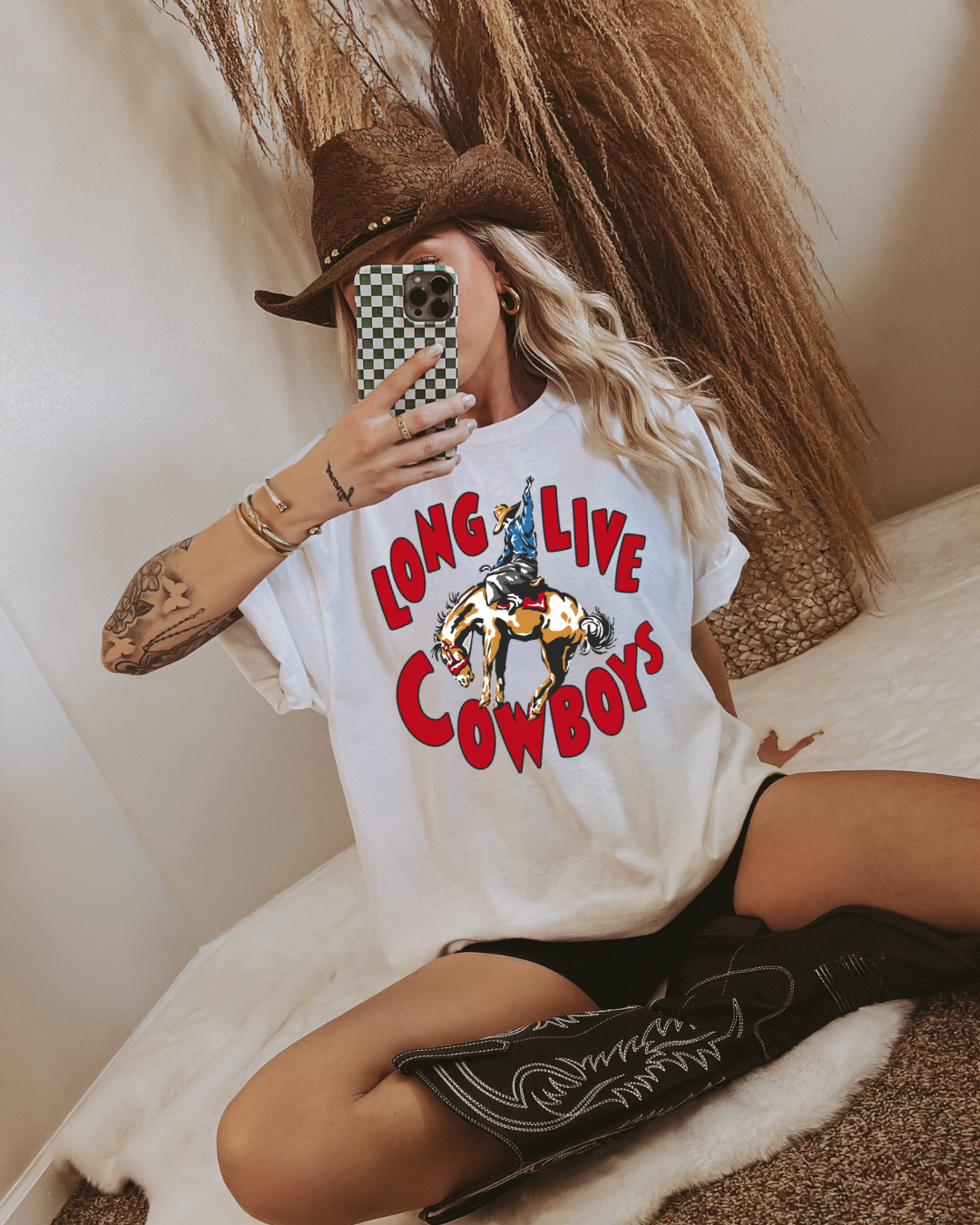 Long Live Cowboys Graphic Tee
