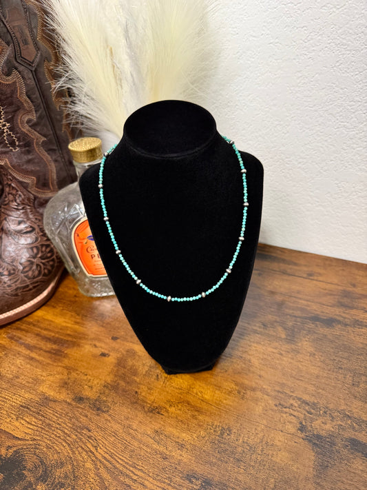 Dainty Turquoise Necklace