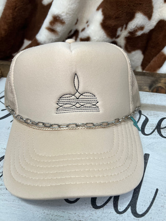 Paper Clip Hat Chain