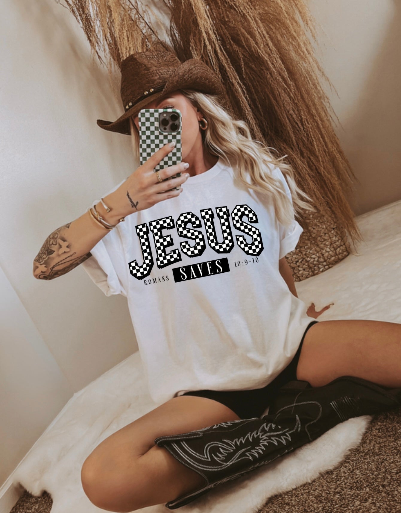 Jesus Saves Graphic Tee