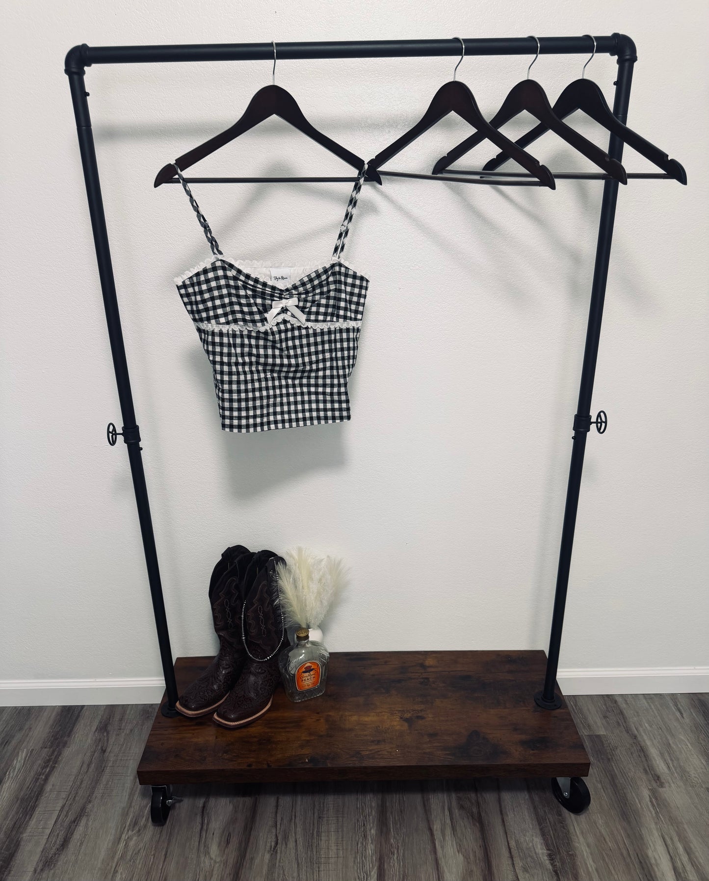 Gingham Cami Top