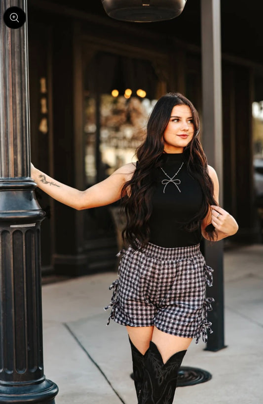 Gingham Gallup Shorts