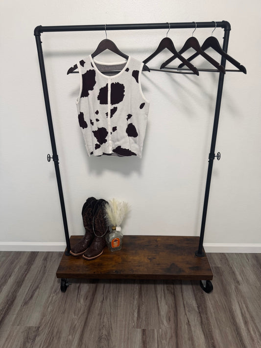 Desperado Cowprint Vest