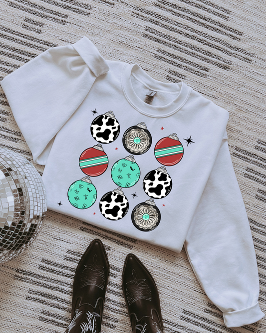 Boujee Ornaments Crewneck