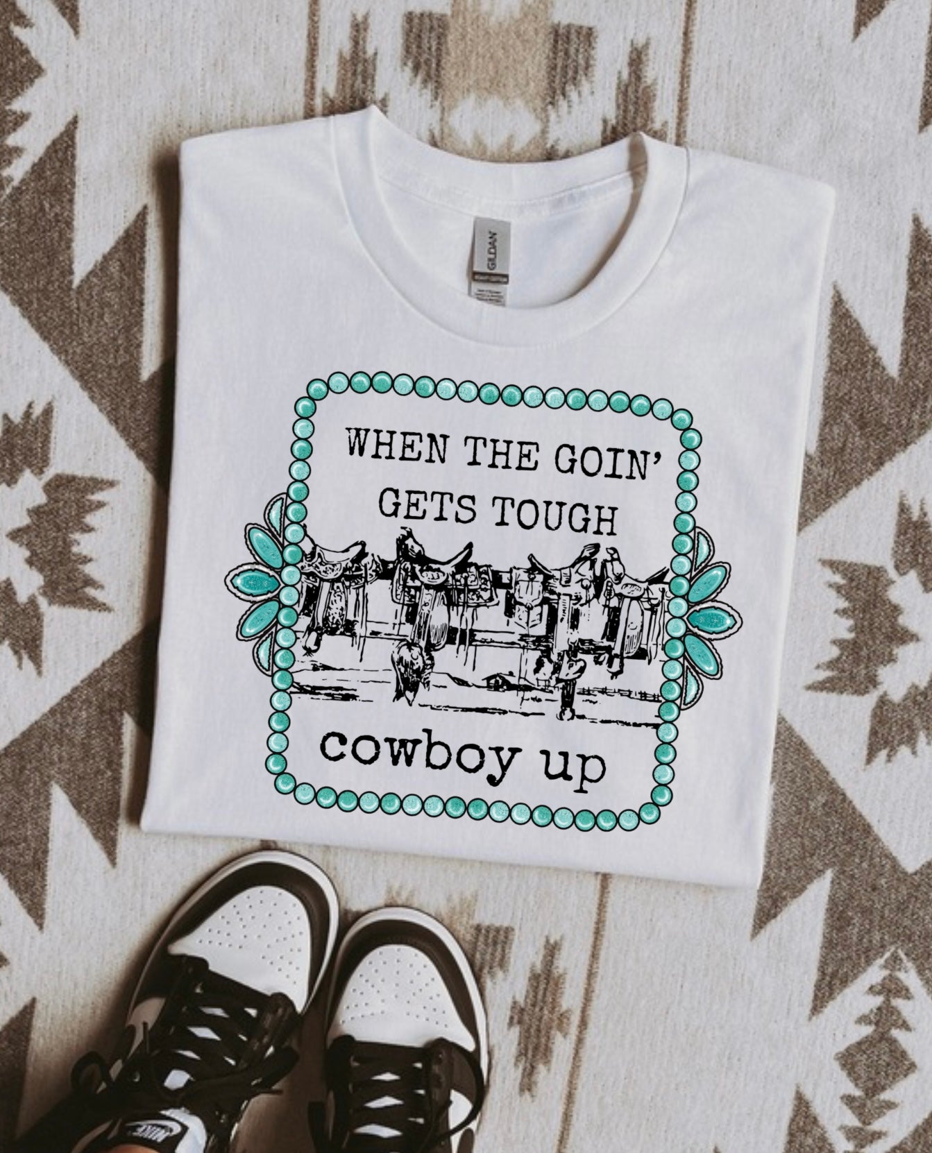 When The Going Gets Tough Graphic Tee