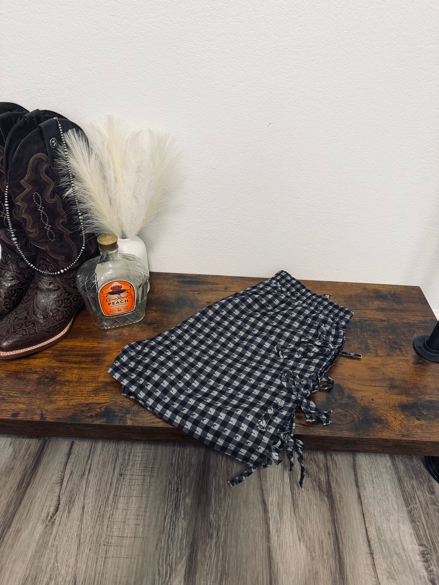 Gingham Gallup Shorts