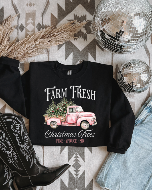Farm Fresh Trees Crewneck