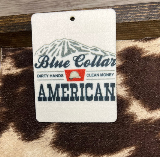 Blue Collar Felt Freshie