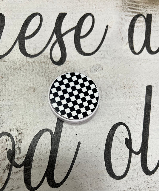 Checkered Pop Socket