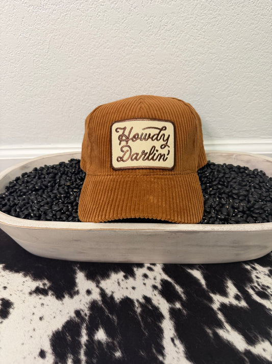 Howdy Darlin Soft Hat- Orange