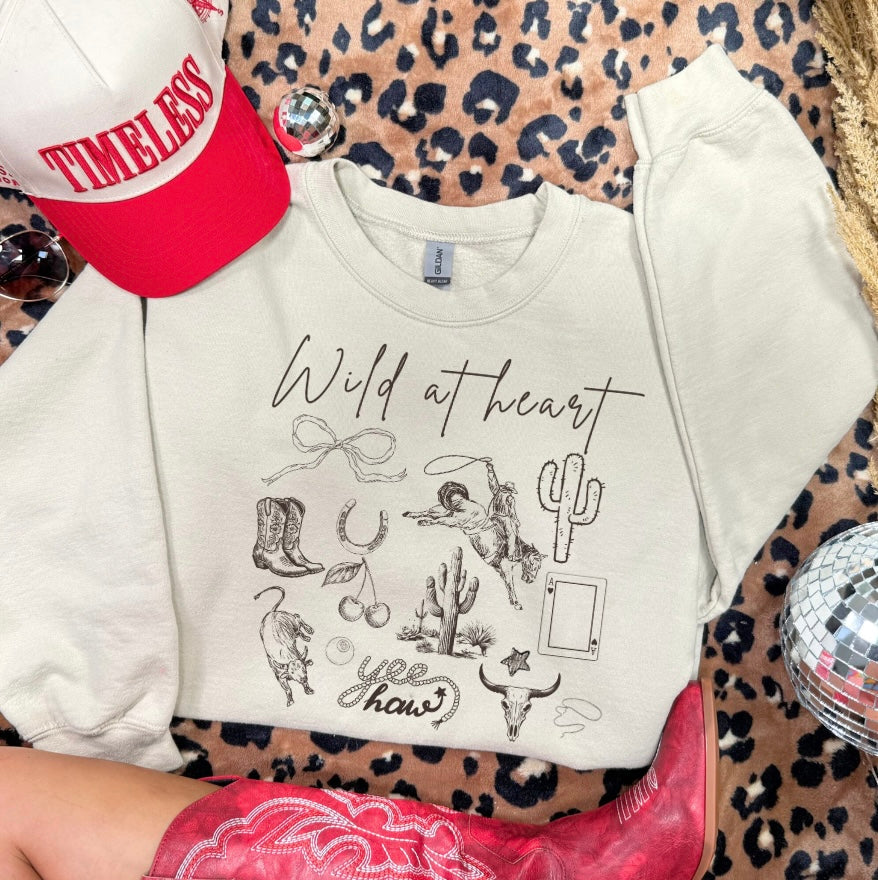 Wild At Heart Crewneck