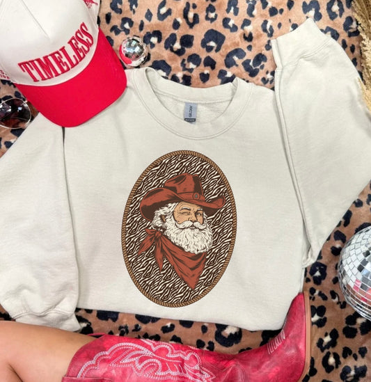 Boujee Santa Crewneck