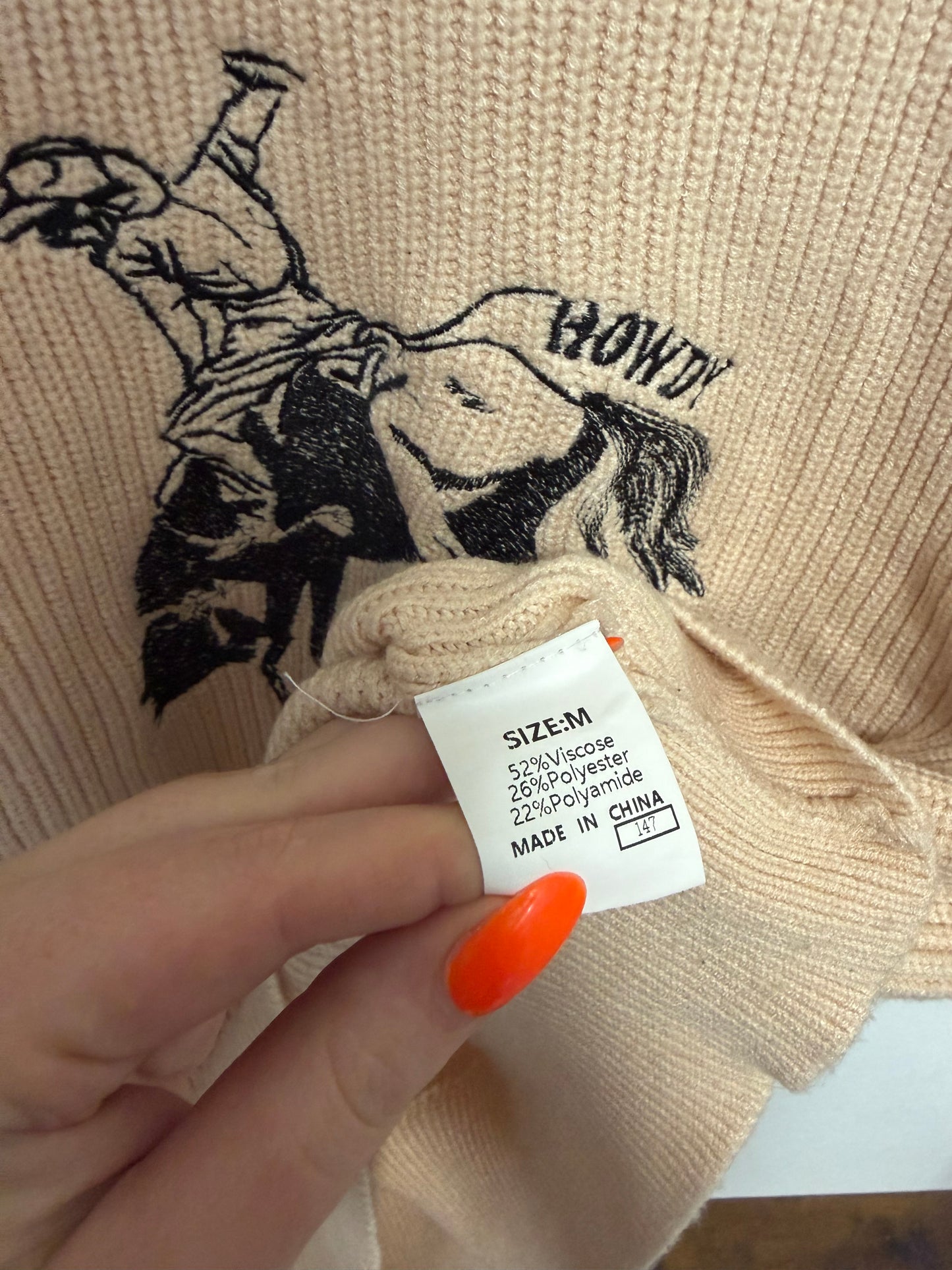 M Howdy Sweater