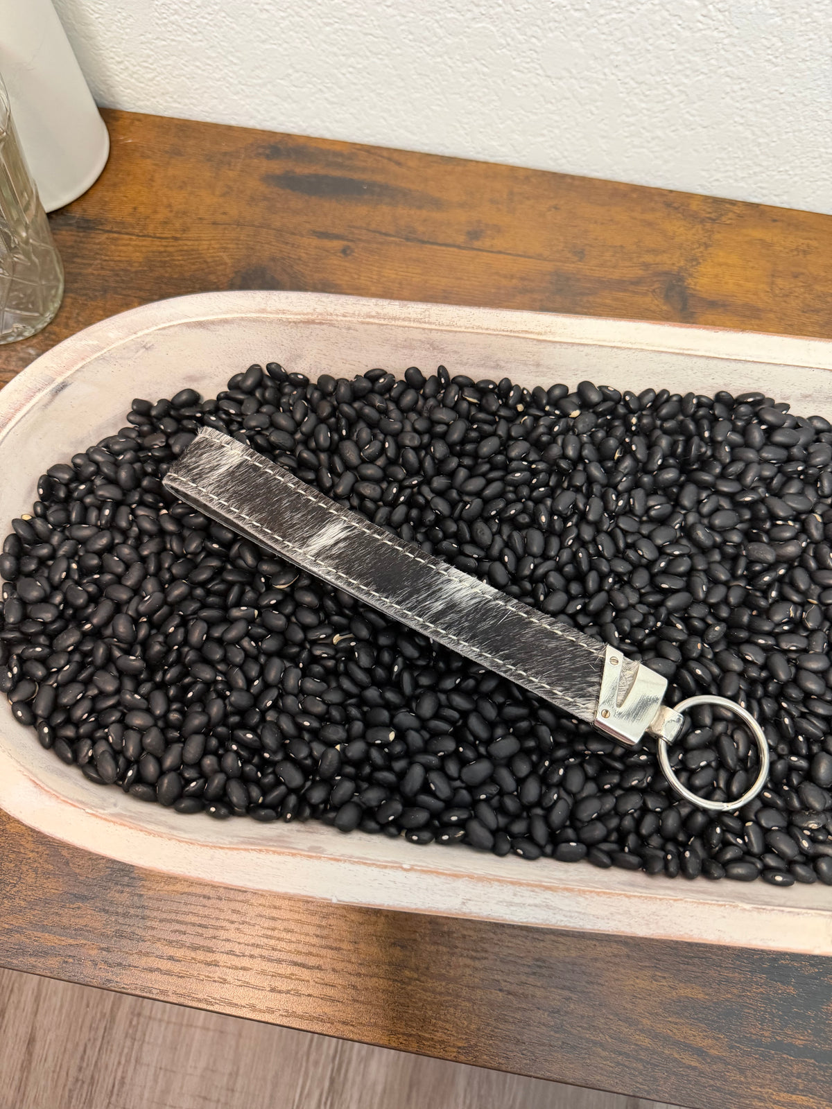 Genuine Cowhide Keychain