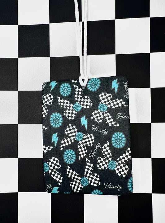 Checkered Bow Freshie