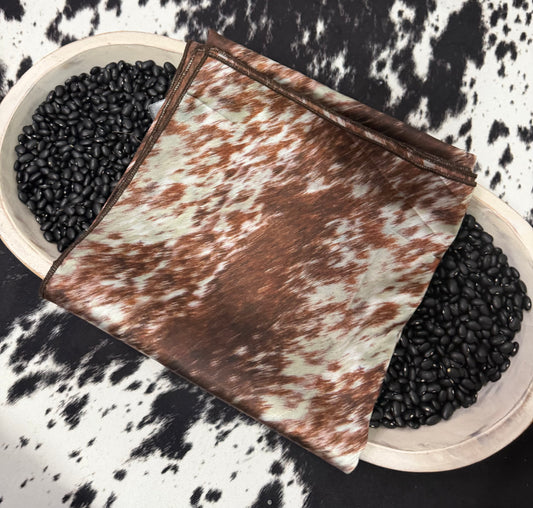 Large Cow-print Wild Rag