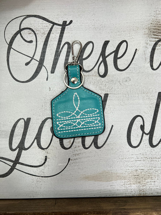 Boot Stitch Key Chain (other colors available)