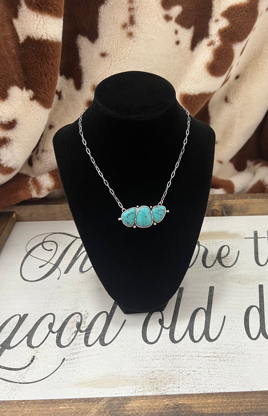 Turquoise Statement Necklace