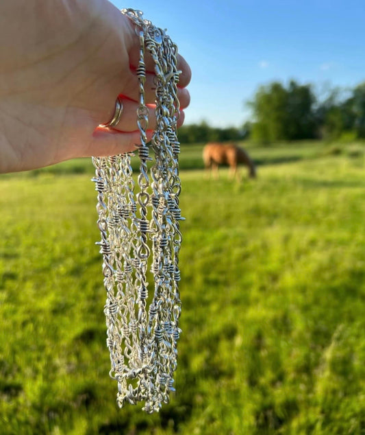 Barbed Wire Necklace