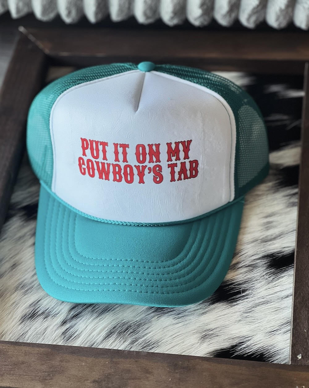 Cowboys Tab Trucker Hat